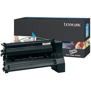 Lexmark High Yield Cyan Toner Cartiridge C780H2CG