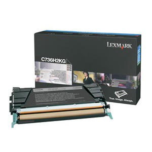 Lexmark Black High Yield Toner Cartridge C736H2KG