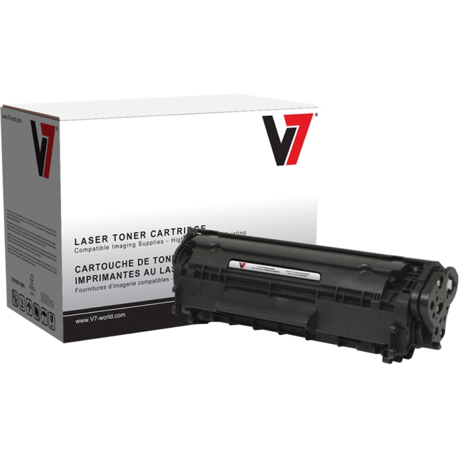 V7 Black Toner Cartridge For Canon Fax L100; FAXPHONE L20, L90, L120; I-Sensys 4 V70263
