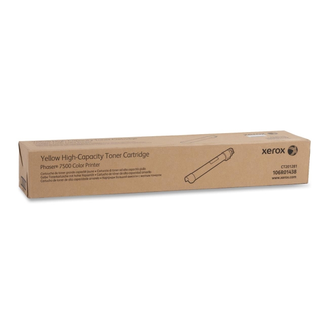 Xerox Yellow Toner Cartridge 106R01438