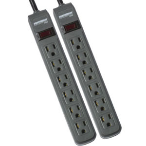 Minuteman MMS Series 6 Outlet Surge Suppressor Twin Pack MMS362P