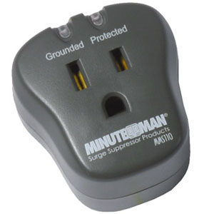 Minuteman MMS Series Single Outlet Surge Suppressor MMS110