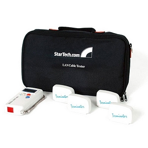 StarTech.com Network Cable Tester w/ Loopback Plugs LANTESTPRO