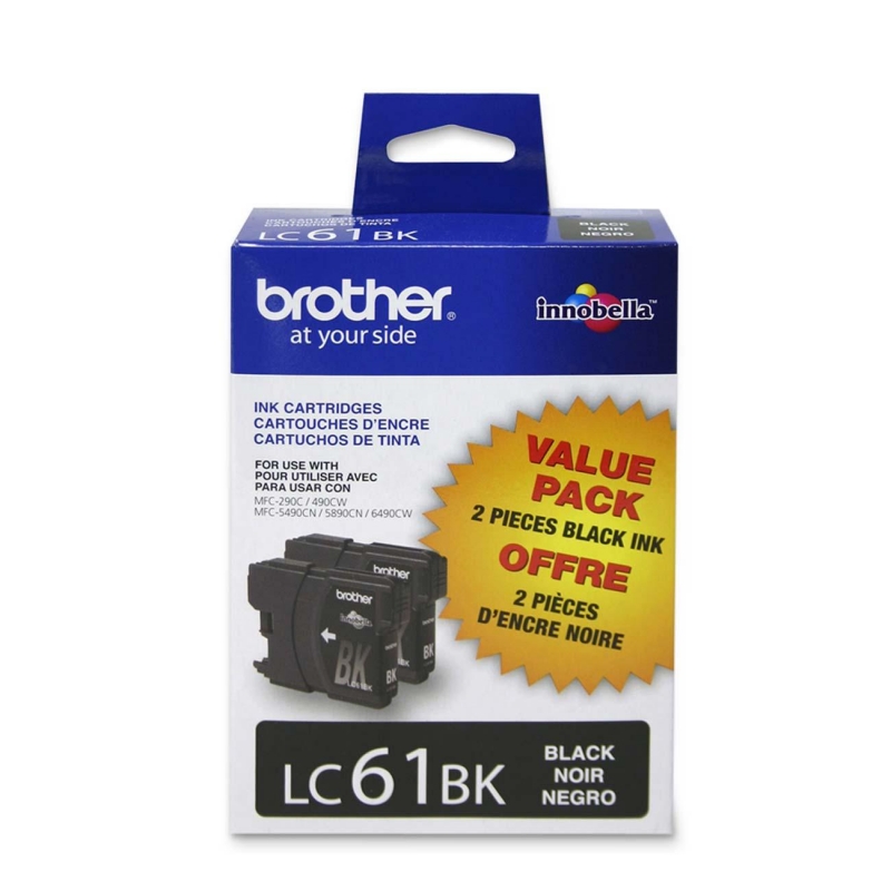 Brother Black Ink Cartridge LC612PKS BRTLC612PKS