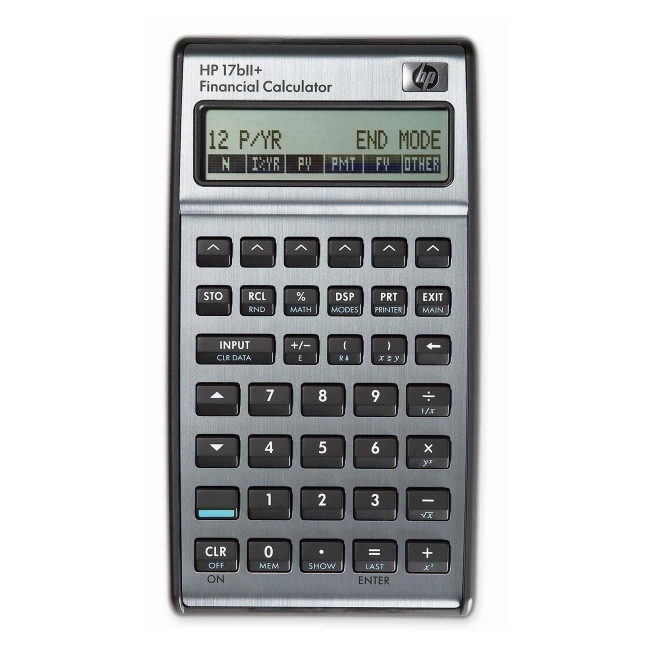 HP Financial Calculator 17BIIPLUS HEW17BIIPLUS