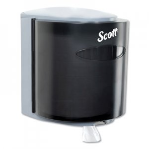 Scott Roll Control Center Pull Towel Dispenser, 10.3 x 9.3 x 11.9, Smoke/Gray KCC09989 09989
