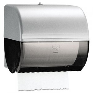 Kimberly-Clark Omni Roll Towel Dispenser, 10.5 x 10 x 10, Smoke/Gray KCC09746 09746
