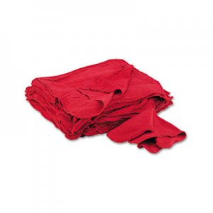 Genpak Red Shop Towels, Cloth, 14 x 15, 50/Pack UFSN900RST