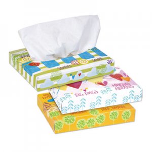 Kleenex White Facial Tissue Junior Pack, 2-Ply, 40 Sheets/Box, 80 Boxes/Carton KCC21195 21195