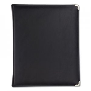 Samsill Classic Collection Zipper Ring Binder, 3 Rings, 1.5" Capacity, 11 x 8.5, Black SAM15250 15250