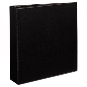Avery Durable Non-View Binder with DuraHinge and Slant Rings, 3 Rings, 2" Capacity, 11 x 8.5, Black AVE27550