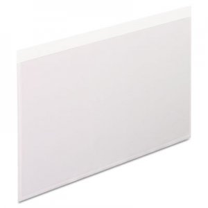 Pendaflex Self-Adhesive Pockets, 5 x 8, Clear Front/White Backing, 100/Box PFX99377 99377