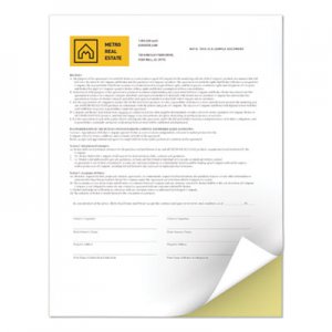 Xerox Revolution Digital Carbonless Paper, 8 1/2 x 11, White/Canary, 5,000 Sheets/CT XER3R12420 3R12420