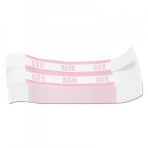 Pap-R Products Currency Straps, Pink, $250 in Dollar Bills, 1000 Bands/Pack CTX400250 400250
