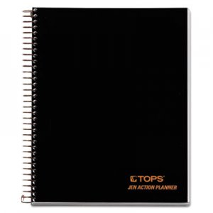 TOPS JEN Action Planner, Ruled, 8 1/2 x 6 3/4, White, 100 Sheets TOP63828 63828