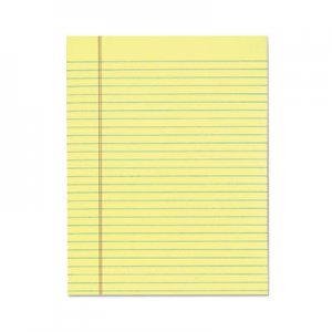 TOPS The Legal Pad Glue Top Pads, Legal/Wide, 8 1/2 x 11, Canary, 50 Sheets, Dozen TOP7522 7522