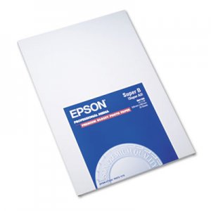 Epson Premium Photo Paper, 68 lbs., High-Gloss, 13 x 19, 20 Sheets/Pack EPSS041289 S041289