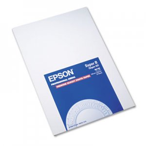 Epson Premium Photo Paper, 68 lbs., High-Gloss, 13 x 19, 20 Sheets/Pack EPSS041289 S041289
