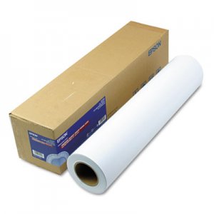 Epson Premium Glossy Photo Paper Rolls, 270 g, 24" x 100 ft, Roll EPSS041638 S041638