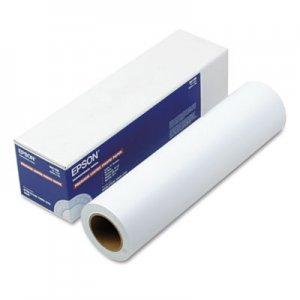 Epson Premium Luster Photo Paper, 13" x 32.8 ft, White EPSS041409 S041409
