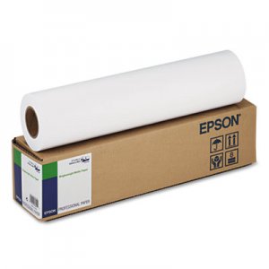 Epson Singleweight Matte Paper, 120 g, 2" Core, 17" x 131 ft., White EPSS041746 S041746