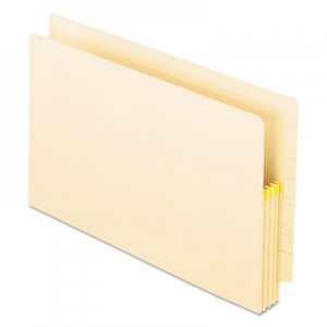 Pendaflex Manila Drop Front Shelf File Pockets, 3.5" Expansion, 25 Sections, Legal Size, Manila, 25/Box PFX22812 22812