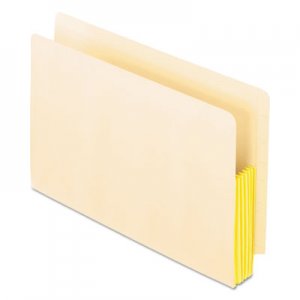 Pendaflex Manila Drop Front Shelf File Pockets, 5.25" Expansion, 10 Sections, Legal Size, Manila, 10/Box PFX22823 22823