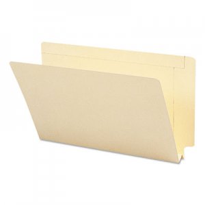 Smead Heavyweight Manila End Tab Expansion Folders, Straight Tab, Legal Size, 50/Box SMD27275 27275