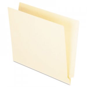 Pendaflex Manila End Tab Folders, 9.5" Front, 1-Ply Straight Tabs, Letter Size, 100/Box PFXH110 H110EE