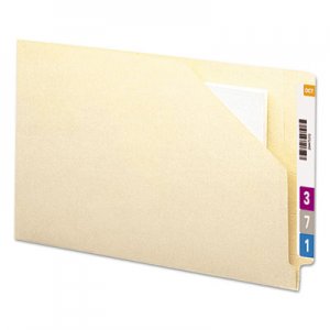 Smead End Tab Jackets with Reinforced Tabs, Straight Tab, Legal Size, 11-pt Manila, 100/Box SMD76700 76700