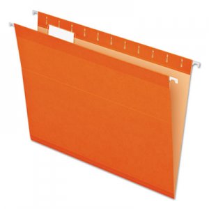 Pendaflex Colored Reinforced Hanging Folders, Letter Size, 1/5-Cut Tab, Orange, 25/Box PFX415215ORA 04152 1/5 ORA