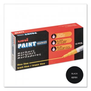 uni-Paint uni-Paint Marker, Fine Point, Black UBC63701 63701