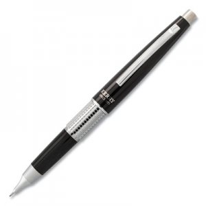 Pentel Sharp Kerry Mechanical Pencil, 0.5 mm, HB (#2.5), Black Lead, Black Barrel PENP1035A P1035A