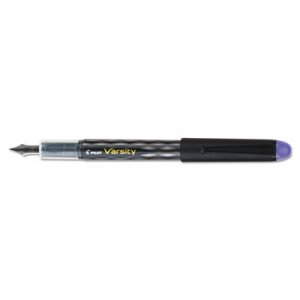 Pilot Varsity Fountain Pen, Medium 1mm, Purple Ink, Gray Pattern Wrap Barrel PIL90008 90008