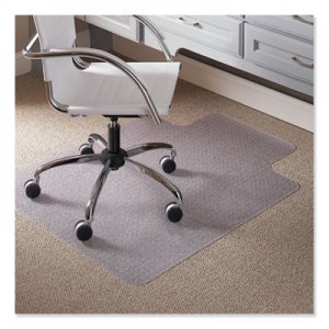 ES Robbins Task Series Chair Mat with AnchorBar for Carpet up to 0.25", 36 x 48, Clear ESR120023 120023