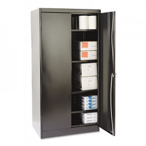 Tennsco 72" High Standard Cabinet (Unassembled), 36 x 24 x 72, Black TNN1480BK 1480BK
