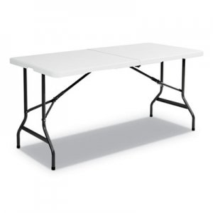 Iceberg IndestrucTables Too 1200 Series Bi-Fold Table, 60w x 30d x 29h, Platinum ICE65453 65453