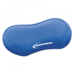 Innovera Gel Mouse Wrist Rest, Blue IVR51432