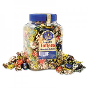 Walker's Nonsuch Assorted Toffee, 2.75 lb Plastic Tub OFX94054 94054