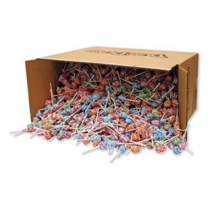 Spangler Dum-Dum-Pops, Assorted Flavors, Individually Wrapped, Bulk 30 lb Carton SPA534 534