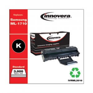 Innovera Remanufactured Black Toner, Replacement for Samsung ML-2010, 3,000 Page-Yield IVRML2010
