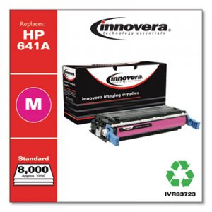 Innovera Remanufactured Magenta Toner Cartridge, Replacement for HP 641A (C9723A), 8,000 Page-Yield IVR83723