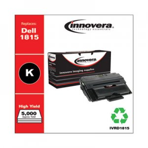 Innovera Remanufactured Black High-Yield Toner, Replacement for Dell 1815 (310-7943), 5,000 Page-Yield IVRD1815