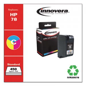 Innovera Remanufactured Tri-Color Ink, Replacement for HP 78 (C6578DN), 450 Page-Yield IVR20078