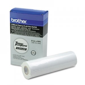Brother ThermaPlus Paper Roll, 1" Core, 8-1/2" x 98 ft, 2/Pack BRT6890 6890