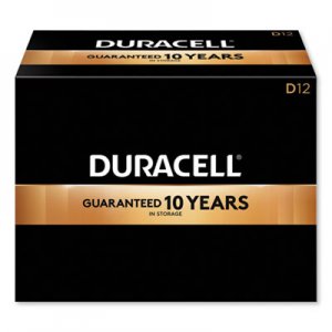 Duracell CopperTop Alkaline D Batteries, 12/Box DURMN1300 MN1300