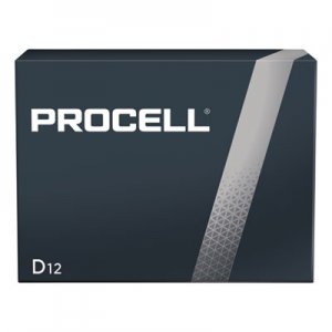 Procell Alkaline D Batteries, 12/Box DURPC1300 PC1300