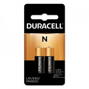 Duracell Coppertop Alkaline Medical Battery, N, 1.5V, 2/Pk DURMN9100B2PK MN9100B2PK
