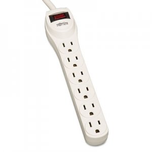 Tripp Lite Protect It! Home Computer Surge Protector, 6 Outlets, 2 ft Cord, 180 Joules TRPTLP602 TLP602