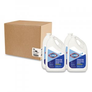 Clorox Clean-Up Disinfectant Cleaner with Bleach, Fresh, 128 oz Refill Bottle, 4/Carton CLO35420CT 35420